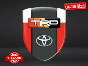 Toyota Vinilos Ventana Coche Lujo Alta Gama Personalizable